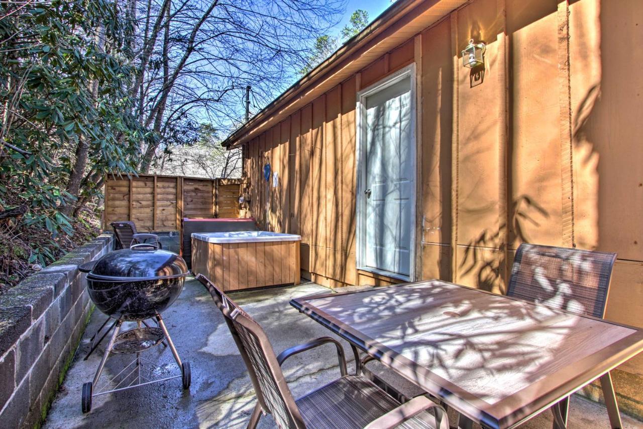 Couples Cabin Great Smoky Arts And Crafts Community Villa Gatlinburg Buitenkant foto